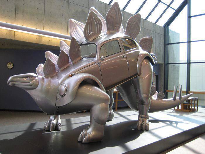 VW Bug Dinosaur